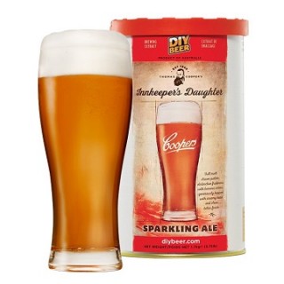 EXTRATO DE MALTE JA LUPULADO COOPERS "INNKEEPERS DAUGTHER SPARKLING ALE" 23 LITROS
