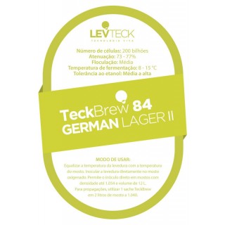 FERMENTO LIQUIDO LEVTECK TECKBREW 84 GERMAN LAGER II