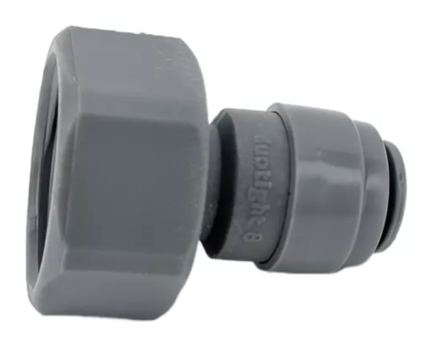 ENGATE RAPIDO DUOTIGHT TUBO 8 MM (5/16") x ROSCA FEMEA 5/8" (SIMILAR DMfit) - Image 3